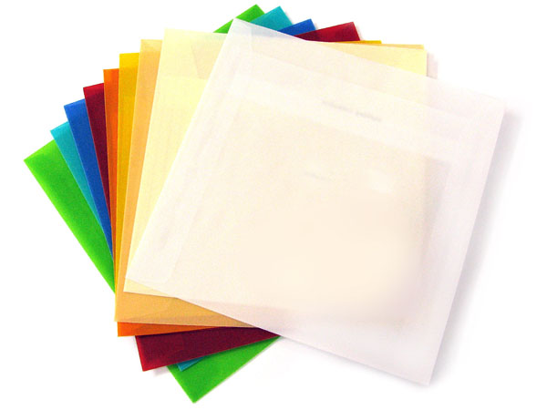 koperta kwadratowa 170 x 170 mm wykonana z papierów transparentnych w różnych kolorach z nadrukiem lub bez drukowanie kopert warszawa